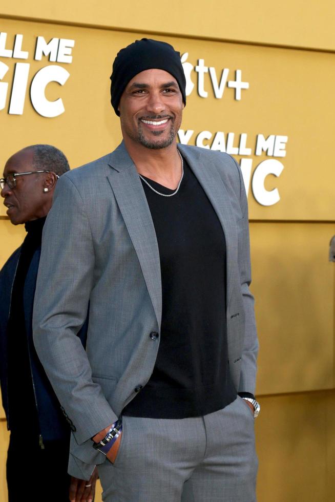 los angeles, 14 avril - boris kodjoe à la première projection ils m'appellent magique au théâtre de village le 14 avril 2022 à westwood, ca photo