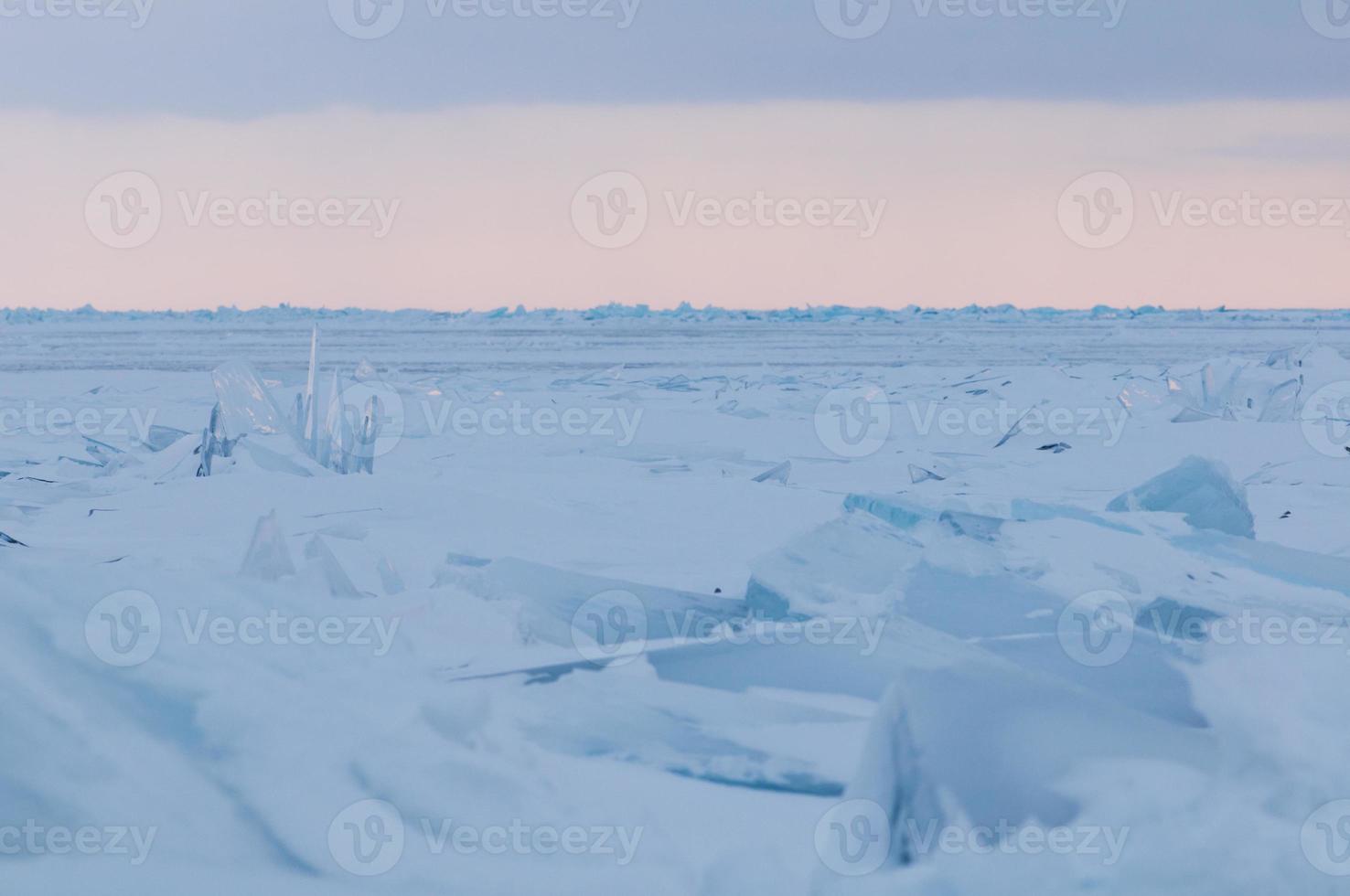 hiver du lac huron photo