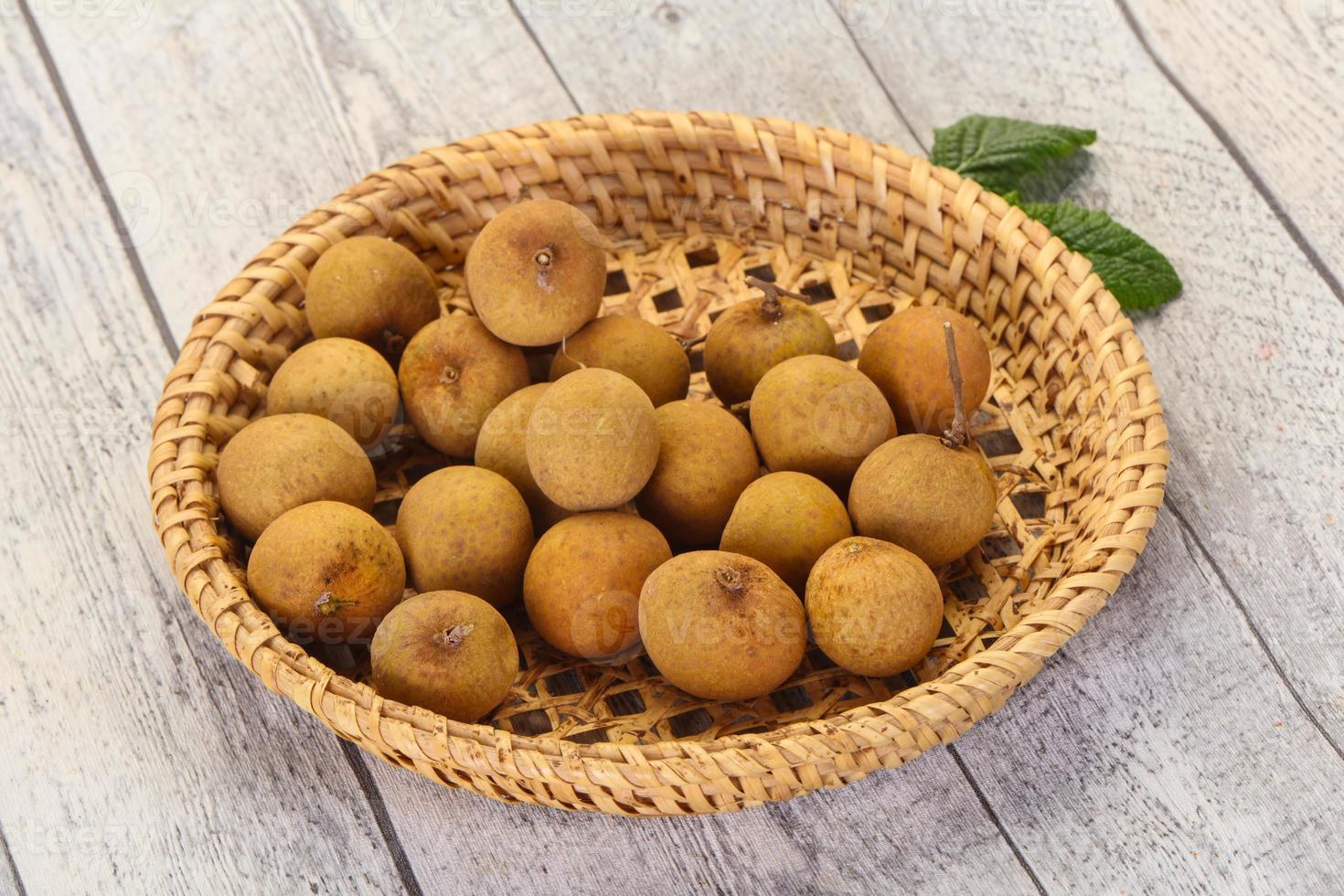 longane aux fruits tropicaux photo