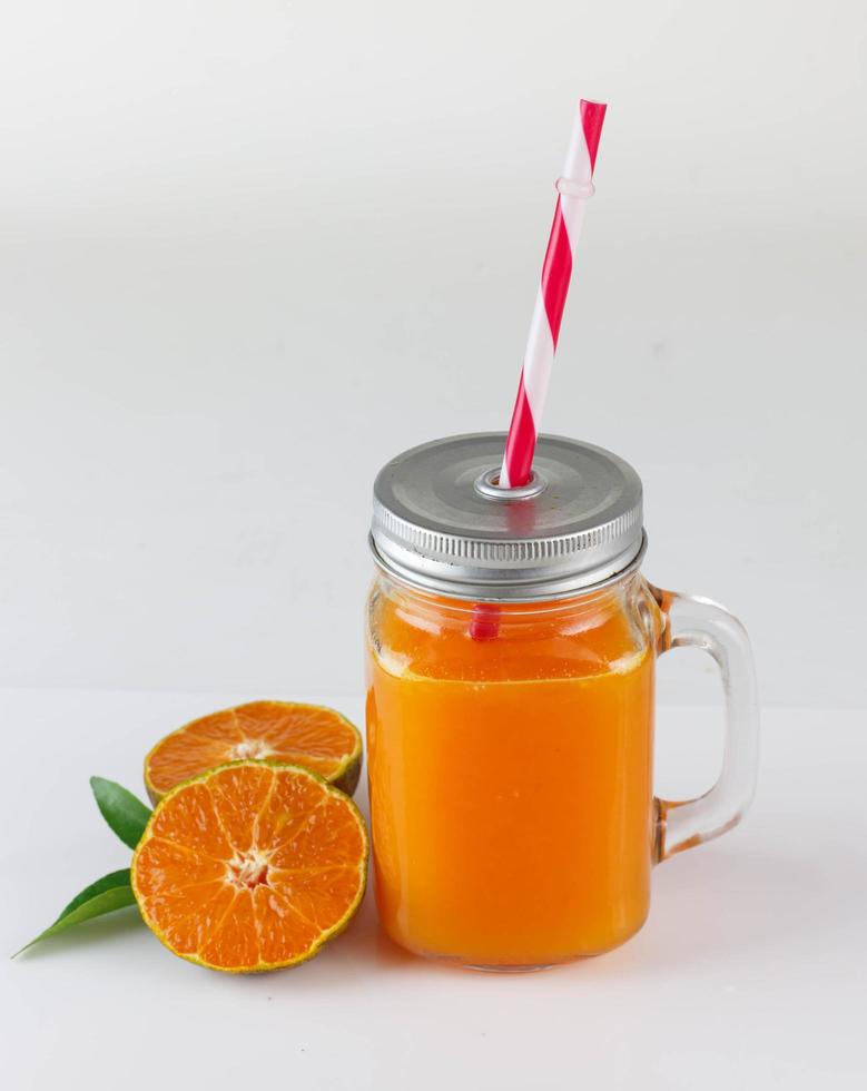 verre de jus d'orange photo