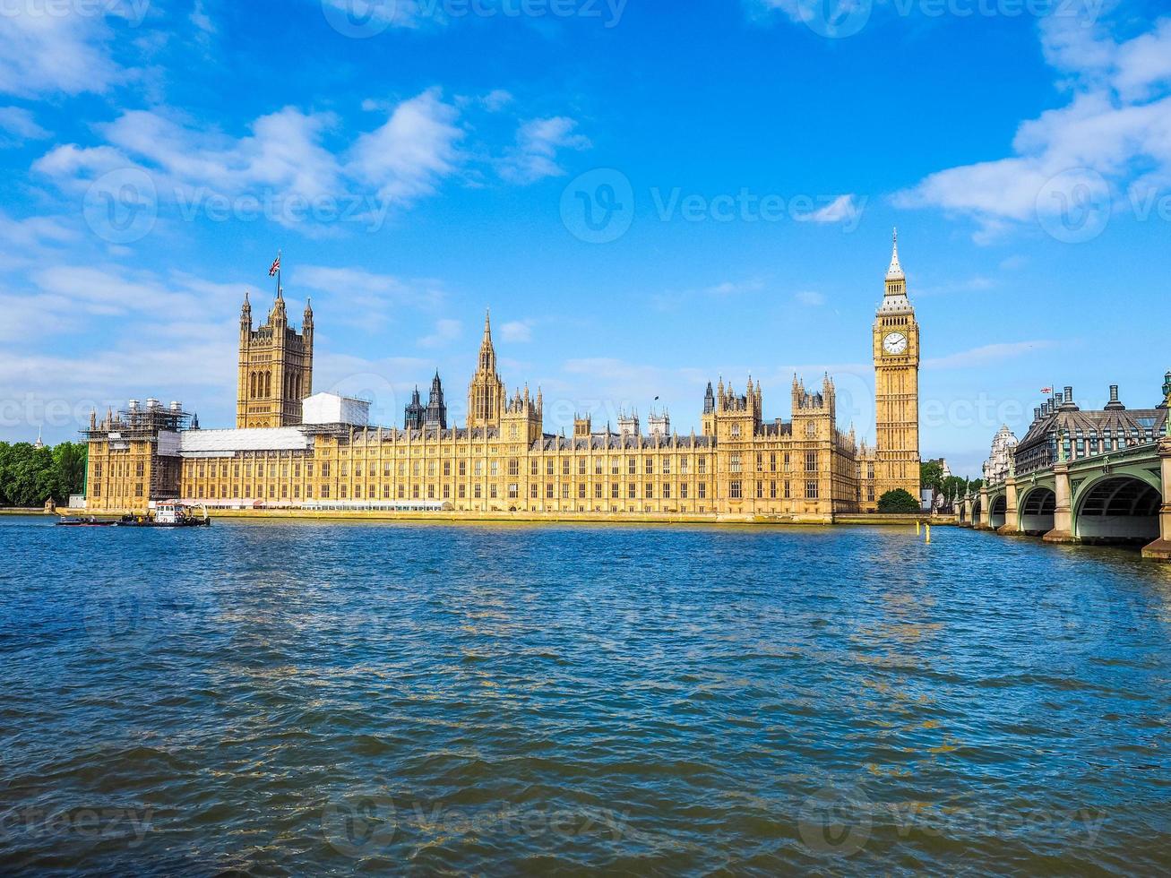 hdr chambres du parlement à londres photo