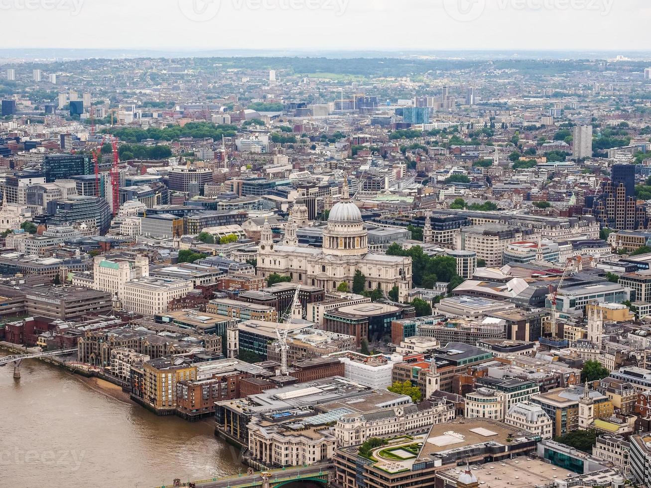 vue aérienne hdr de londres photo