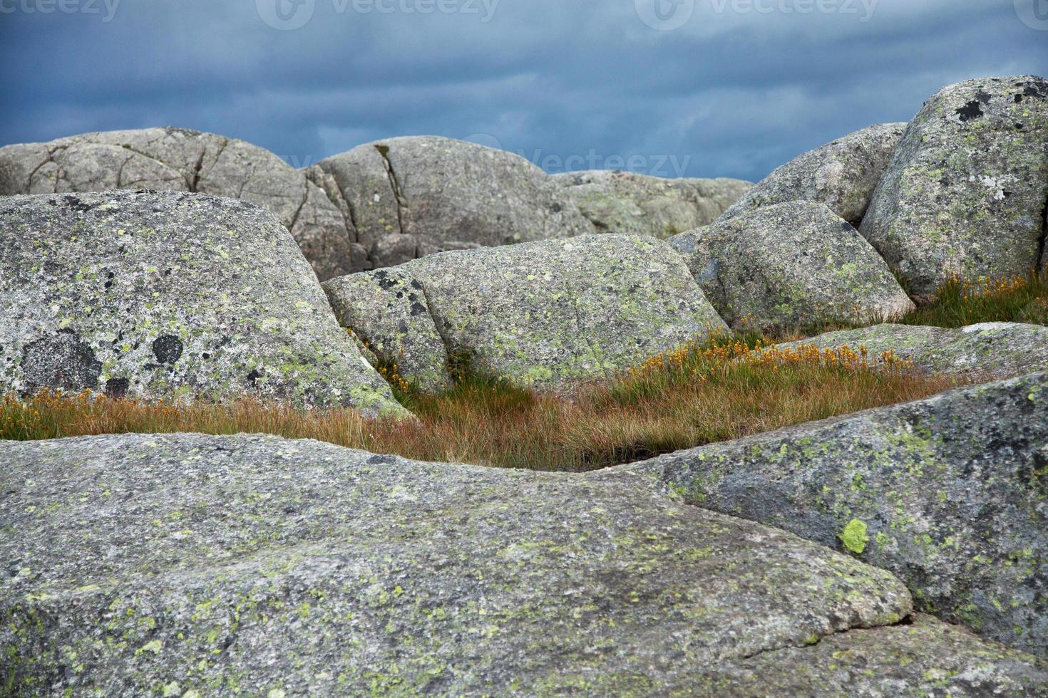 scènes de montagne colorées en norvège. beau paysage de norvège, scandinavie. paysage de montagne norvège. nature en été. photo