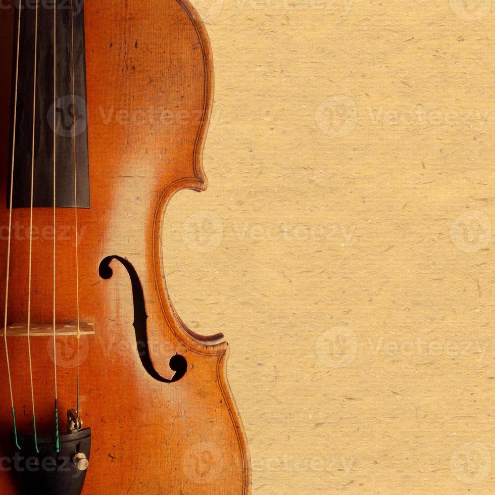 fond vintage de violon photo