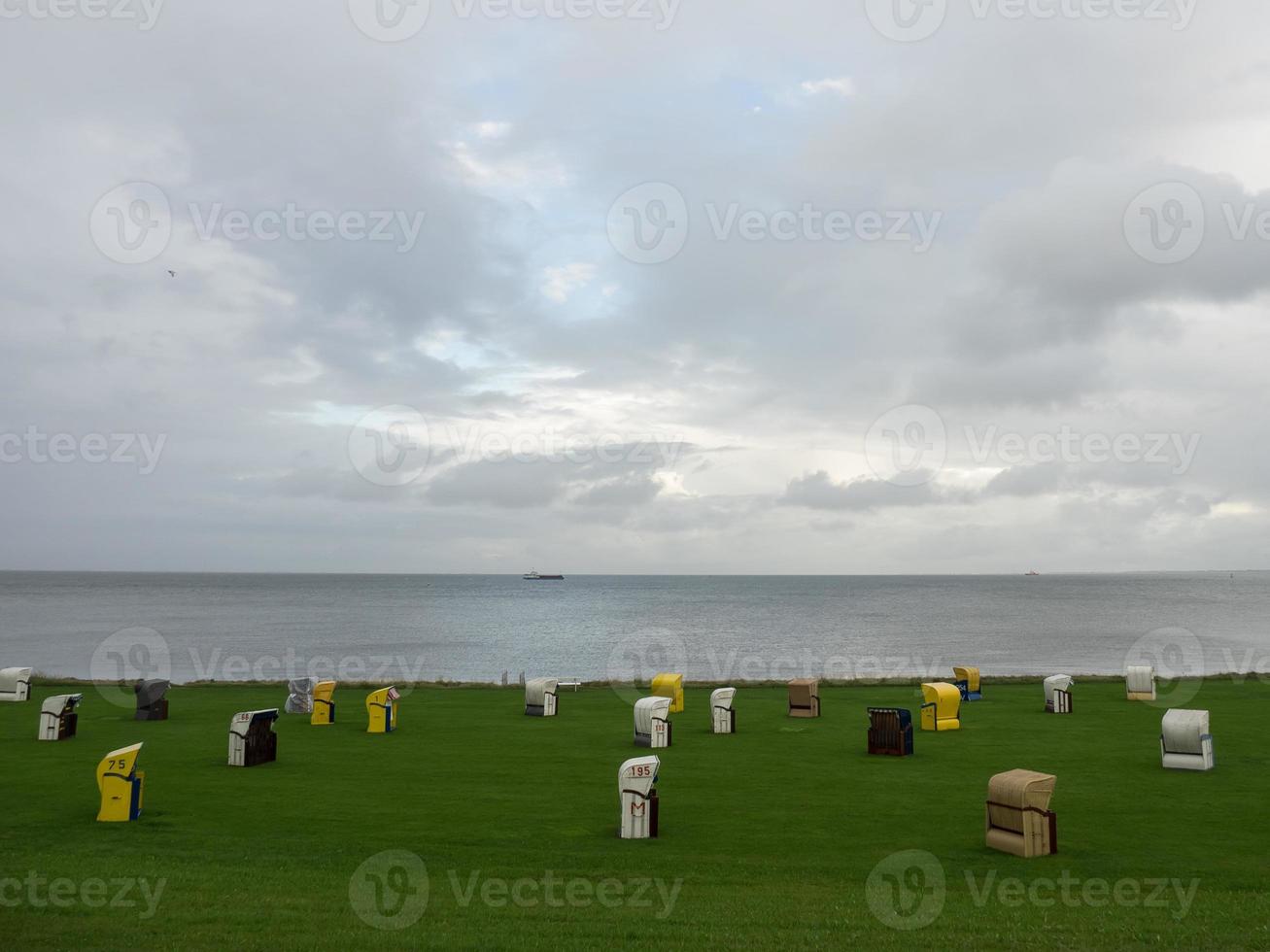 la ville de cuxhaven en mer du nord en allemagne photo