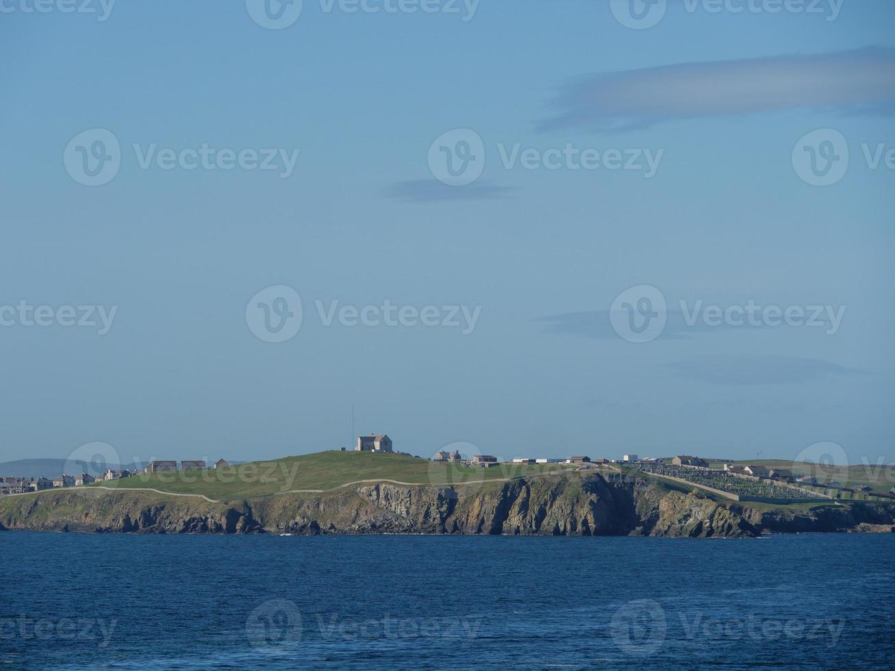 l'île sheltand en ecosse photo