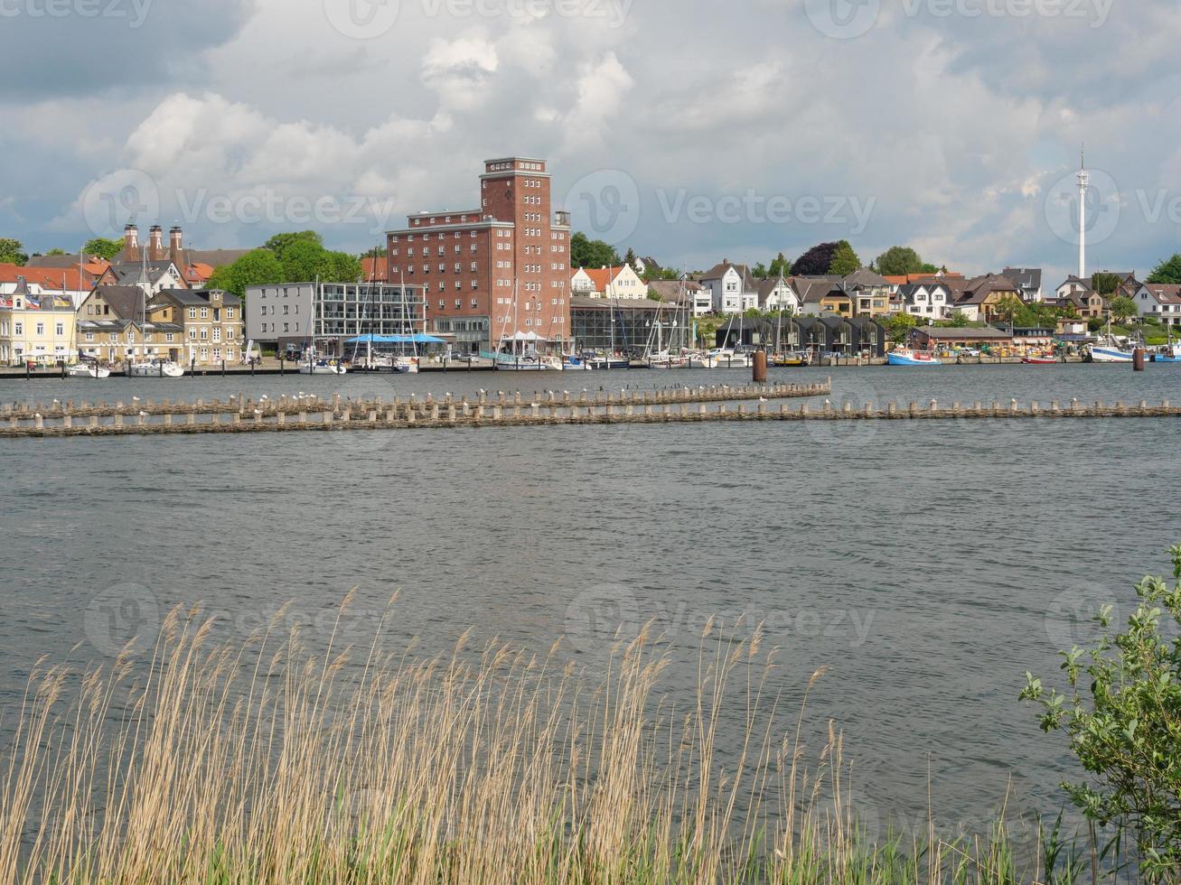 ville de kappeln dans le schleswig holstein photo