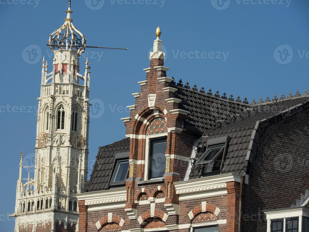 la ville de harlem aux pays-bas photo