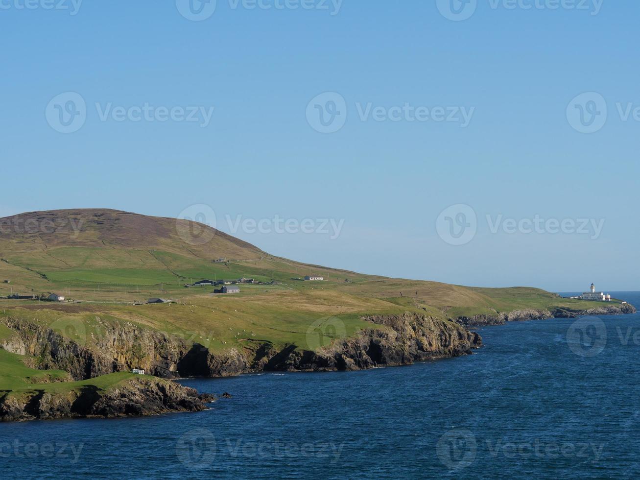 l'île sheltand en ecosse photo