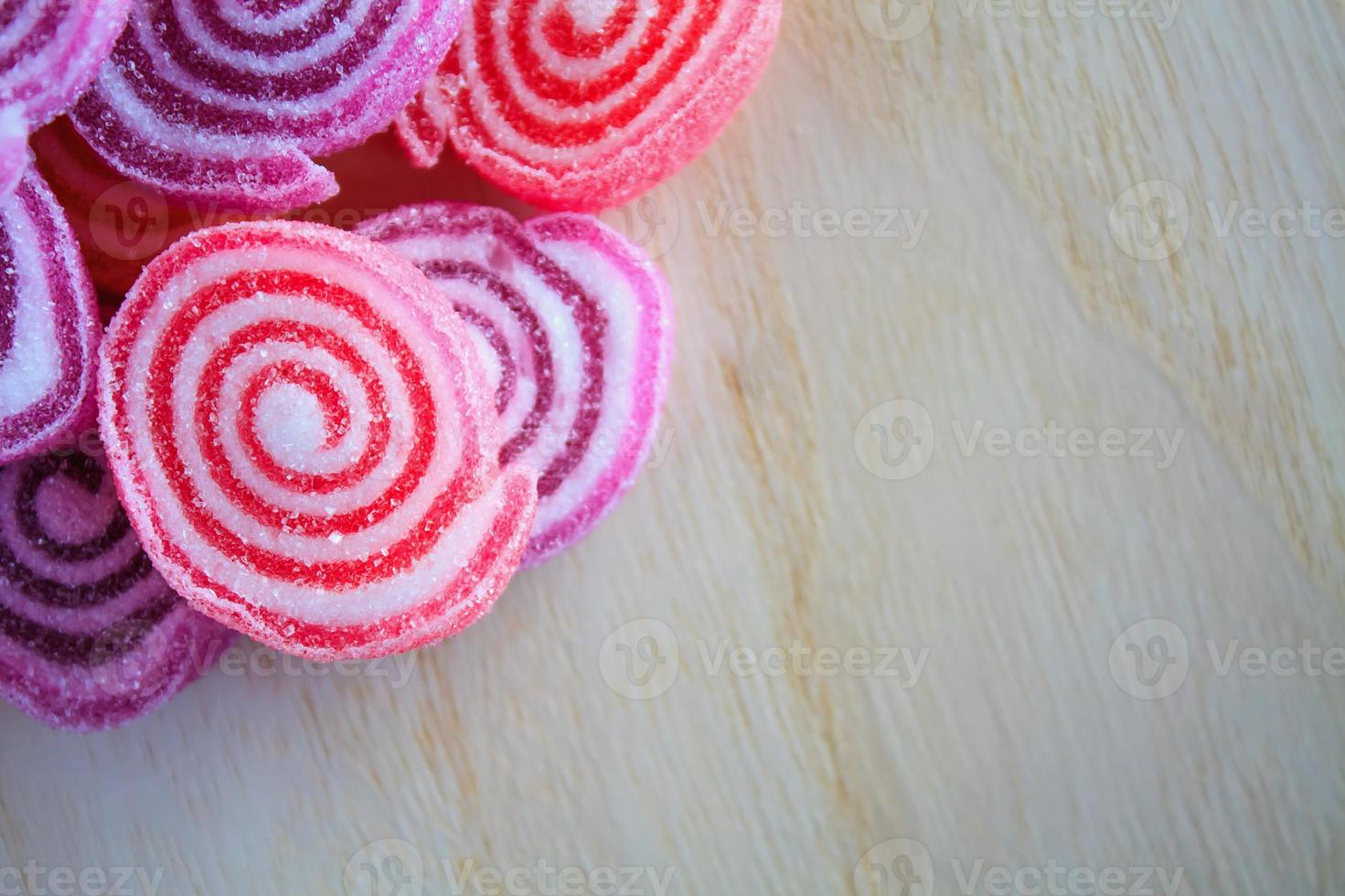 bonbons colorés à la gelée sucrée photo