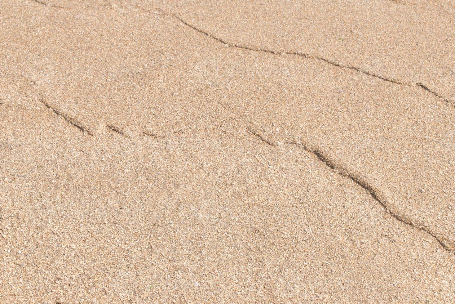 sable sur la plage photo