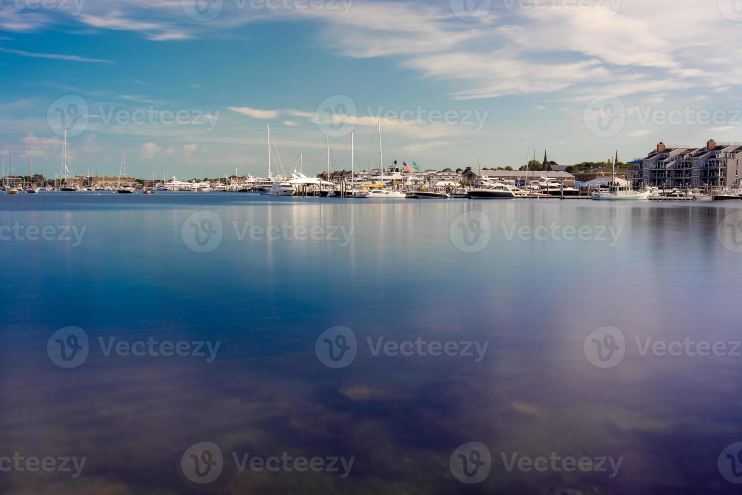 littoral et front de mer près de newport rhode island photo