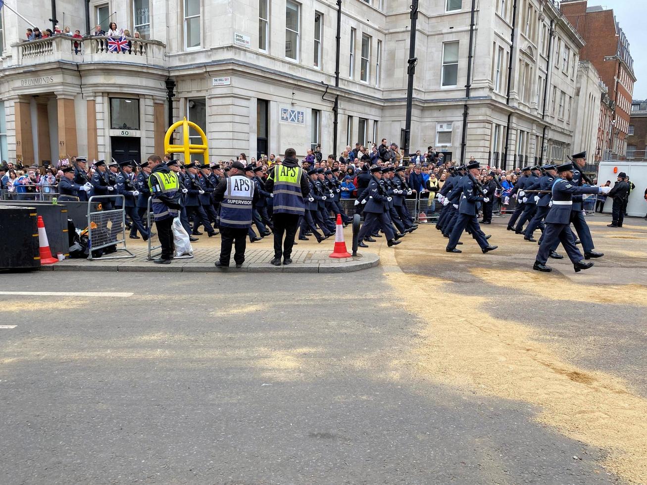 Londres au Royaume-Uni en juin 2022. Une vue sur le défilé du jubilé de platine à Londres photo