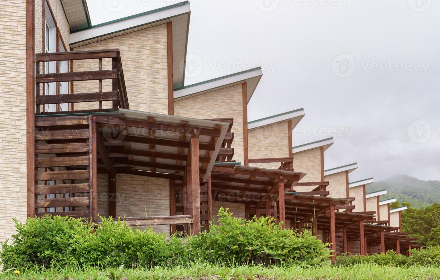 maisons sur la plage photo