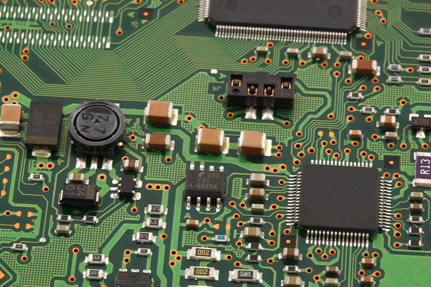 micro circuit imprimé d'ordinateur photo