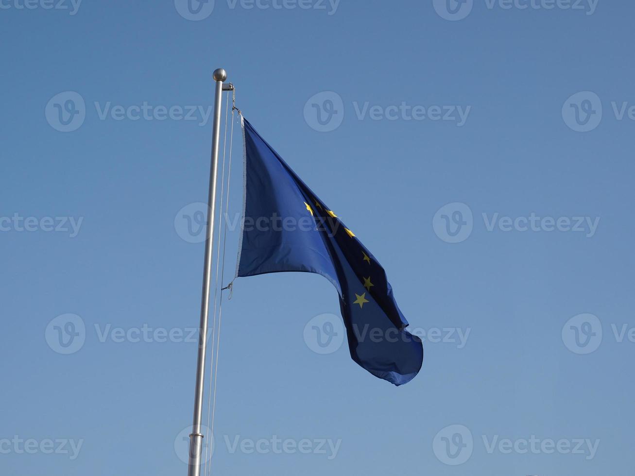 drapeau de l'union européenne eu photo