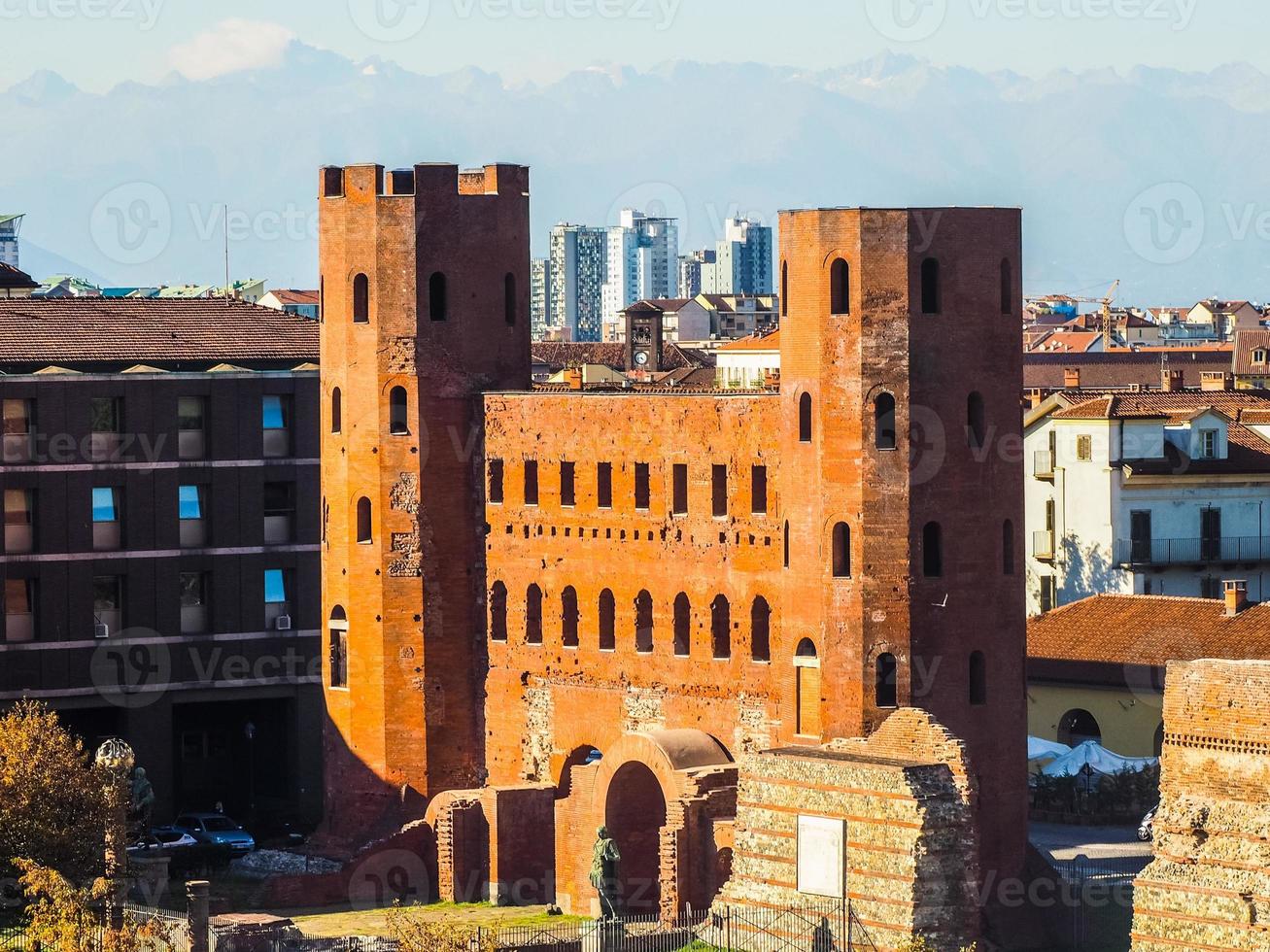 hdr porta palatina porte palatine à turin photo