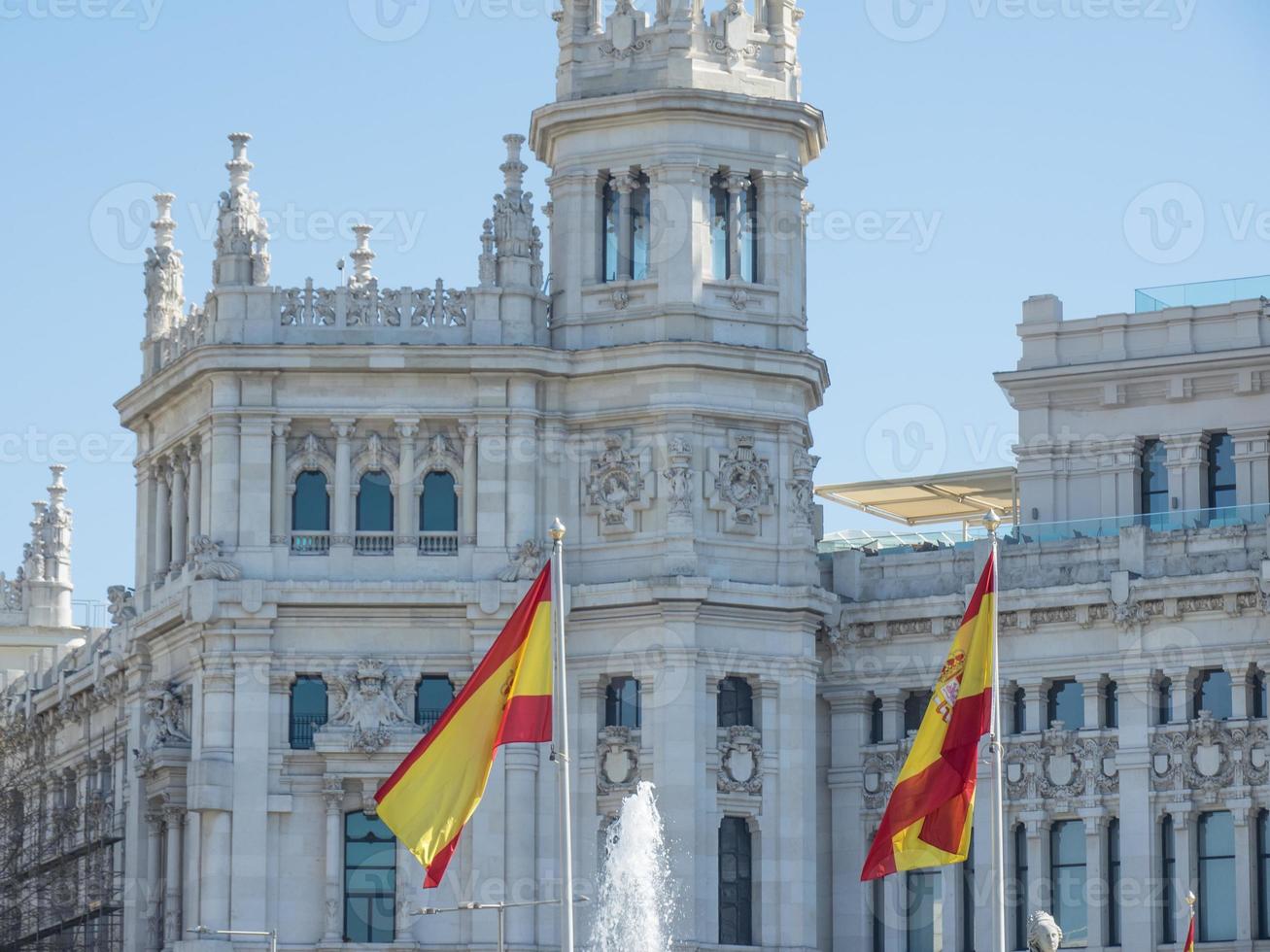 la ville de madrid en espagne photo