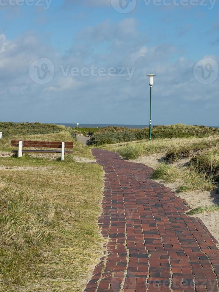 l'île de spiekeroog en allemagne photo