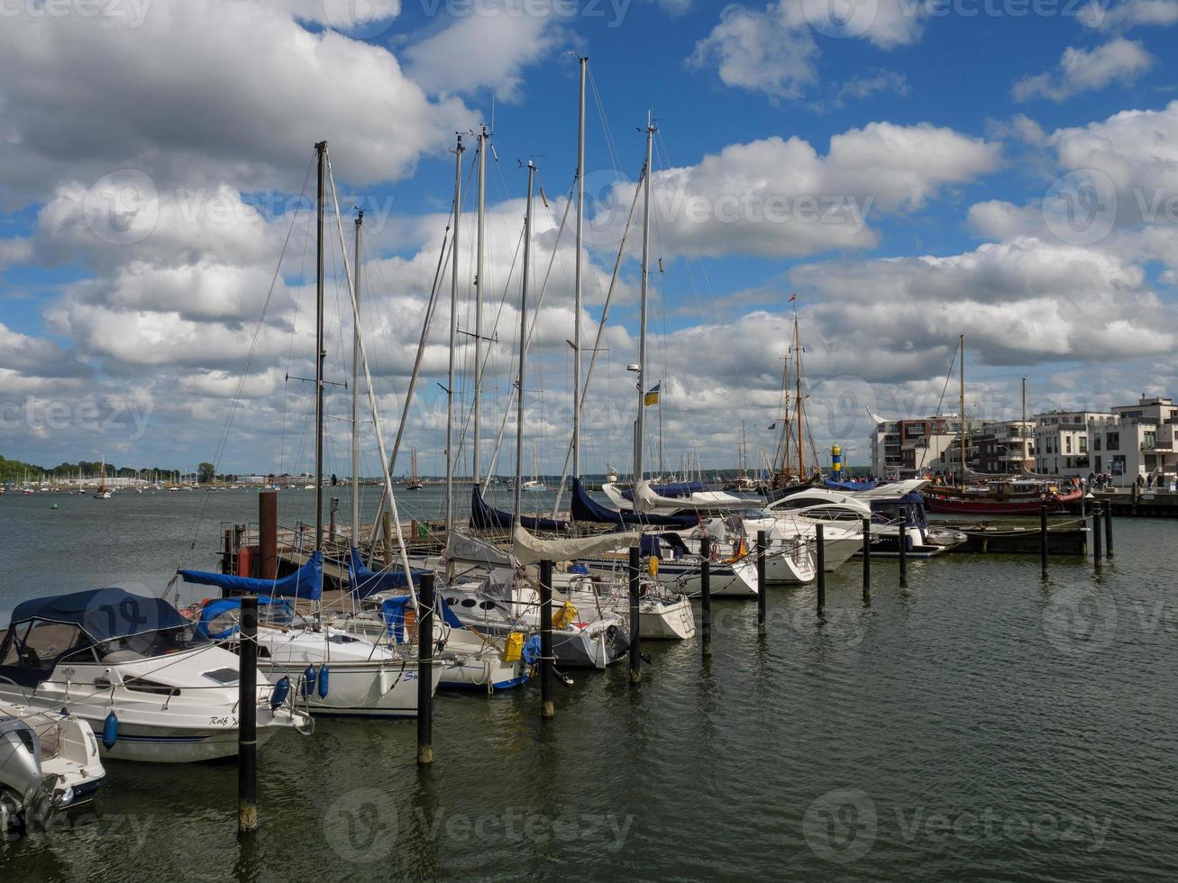 eckernfoerde à la mer baltique photo