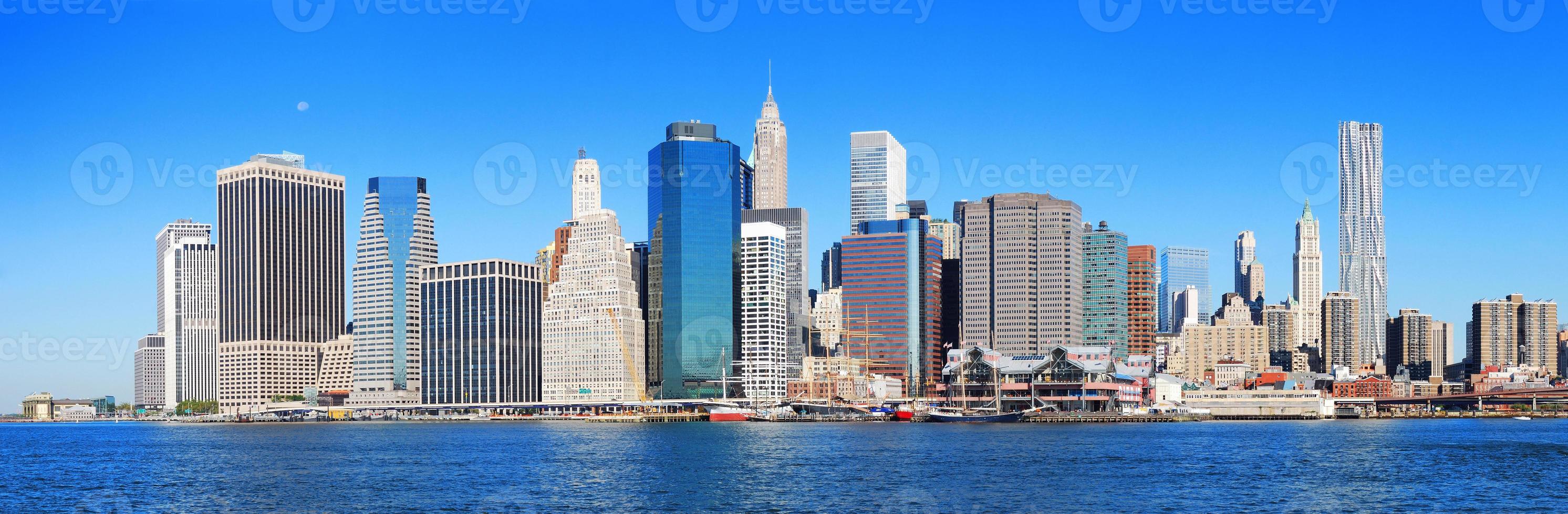 panorama de la ville de new york photo