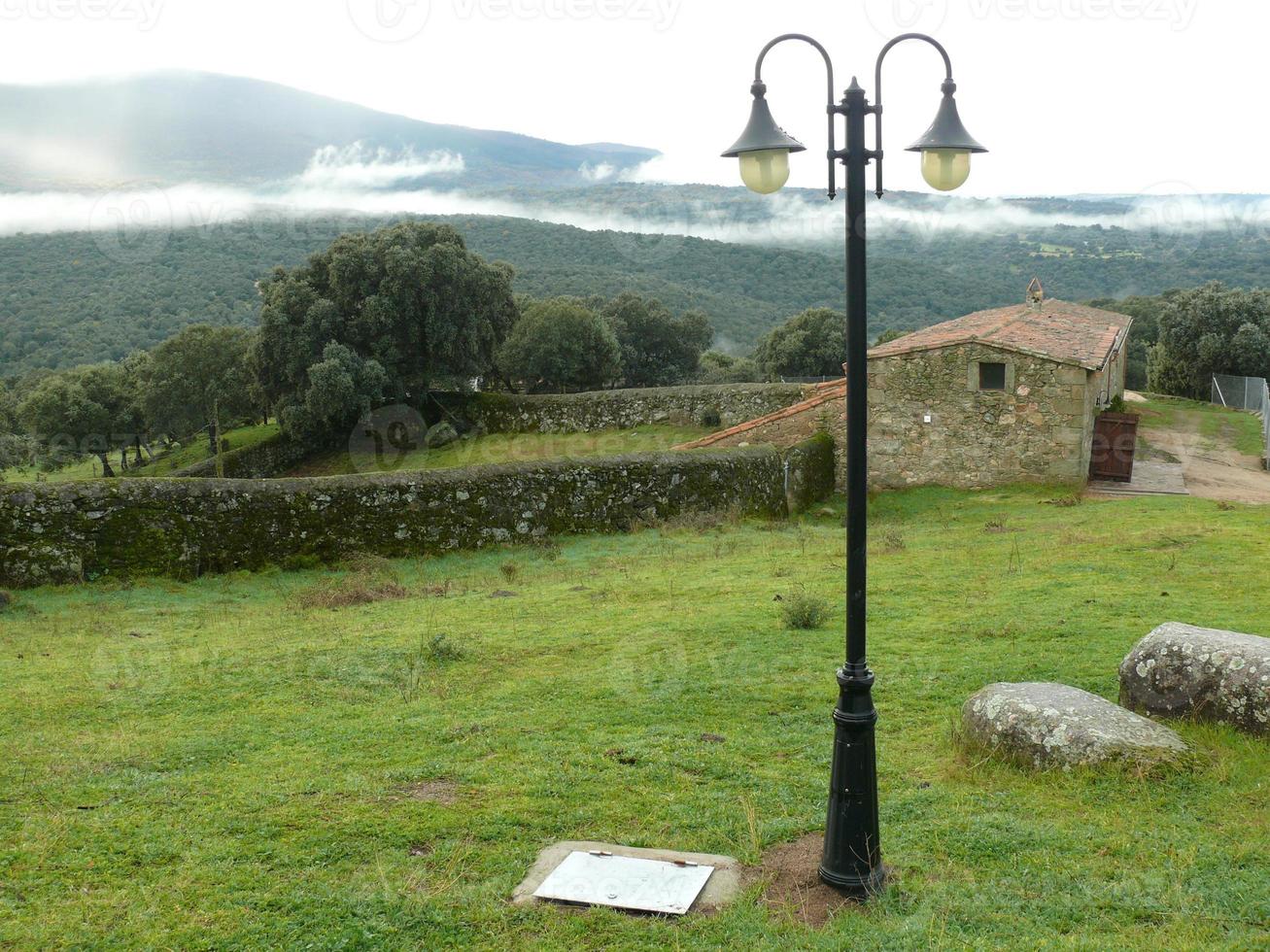 paysage rural à la iglesuela, espagne photo