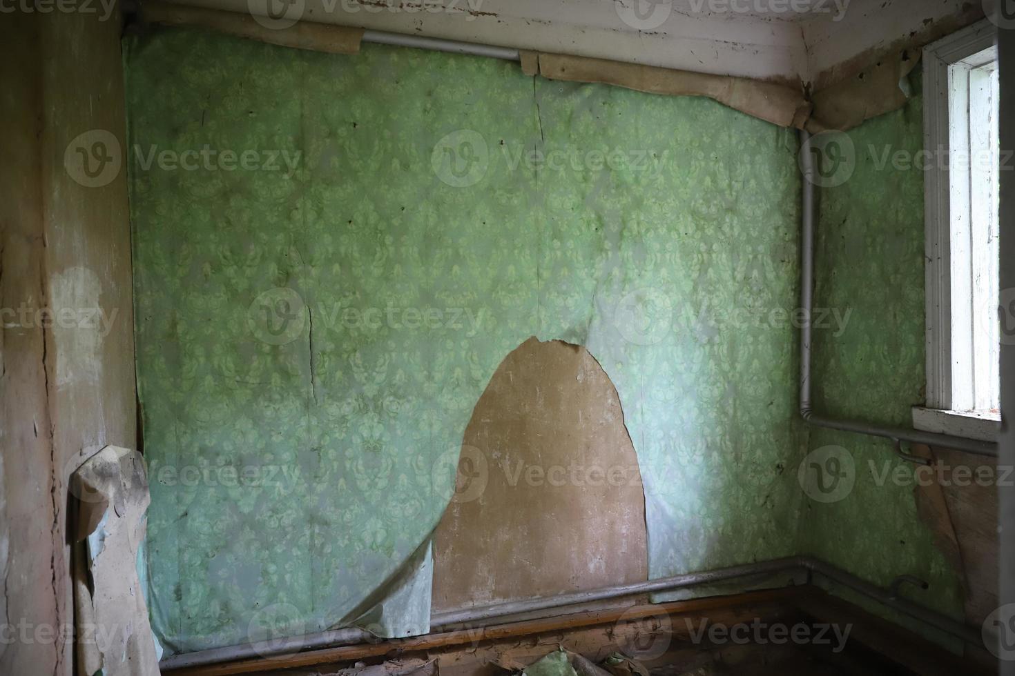 bâtiment dans la zone d'exclusion de tchernobyl, ukraine photo