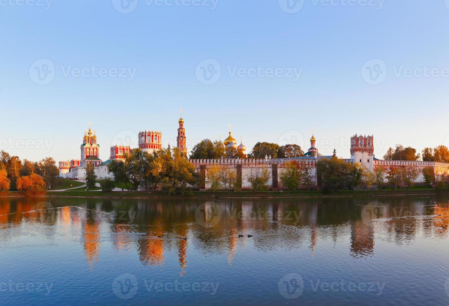 Panorama du couvent de Novodevichiy à Moscou Russie photo