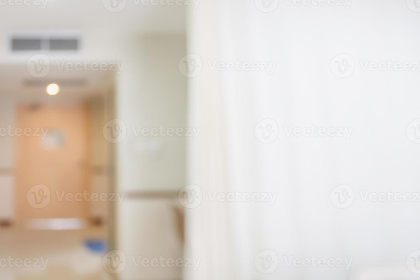résumé, chambre hôpital, intérieur, arrière-plan flou photo
