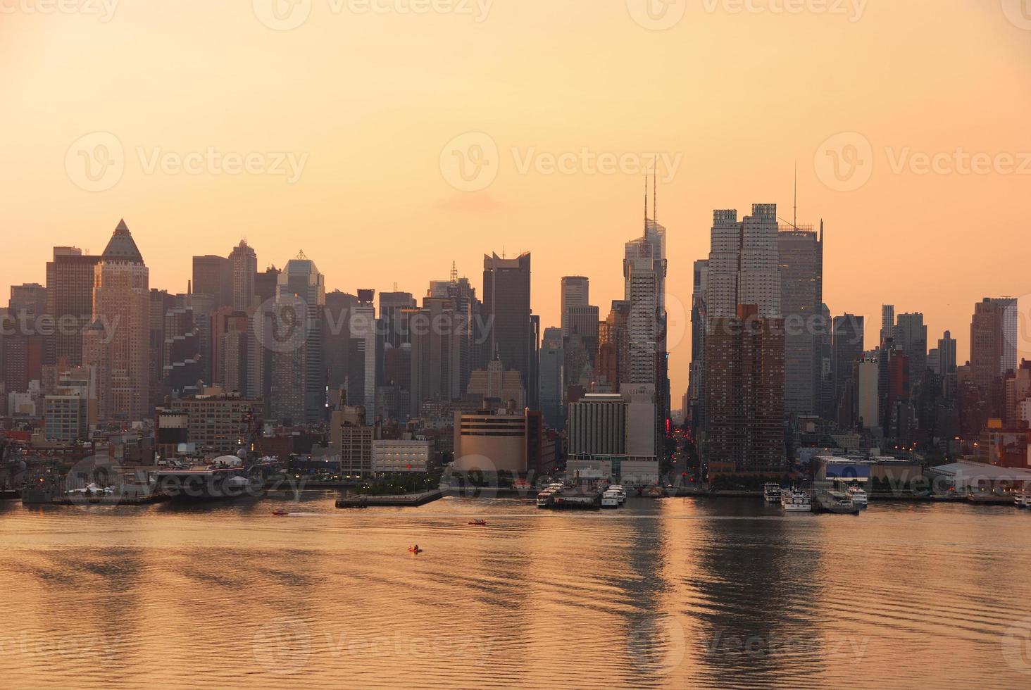 skyline de Times Square, la ville de New York photo