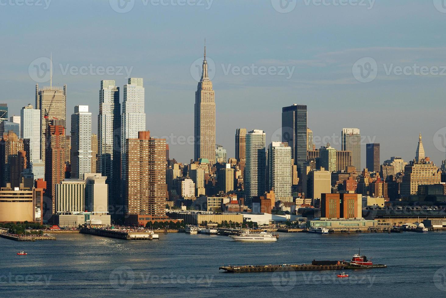 horizon de la ville de new york manhattan photo