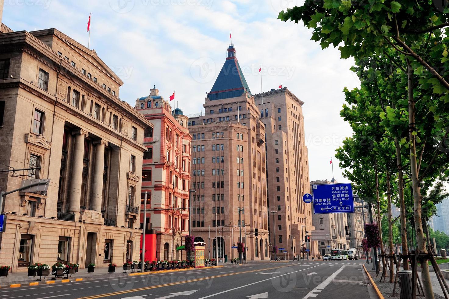 architecture historique de shanghai photo