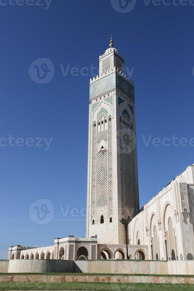 mosquée hassan ii à casablanca, maroc photo