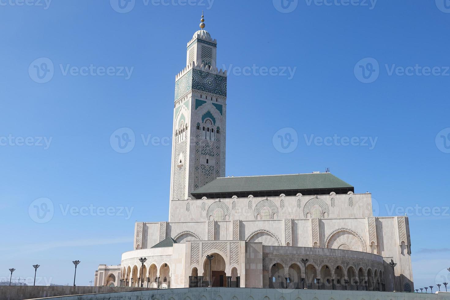 mosquée hassan ii à casablanca, maroc photo