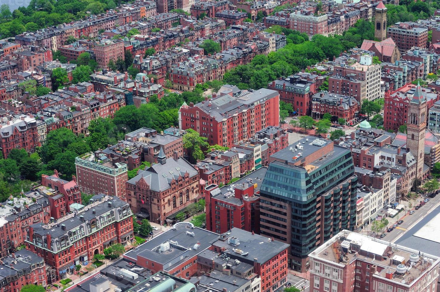 vue sur l'architecture de boston photo