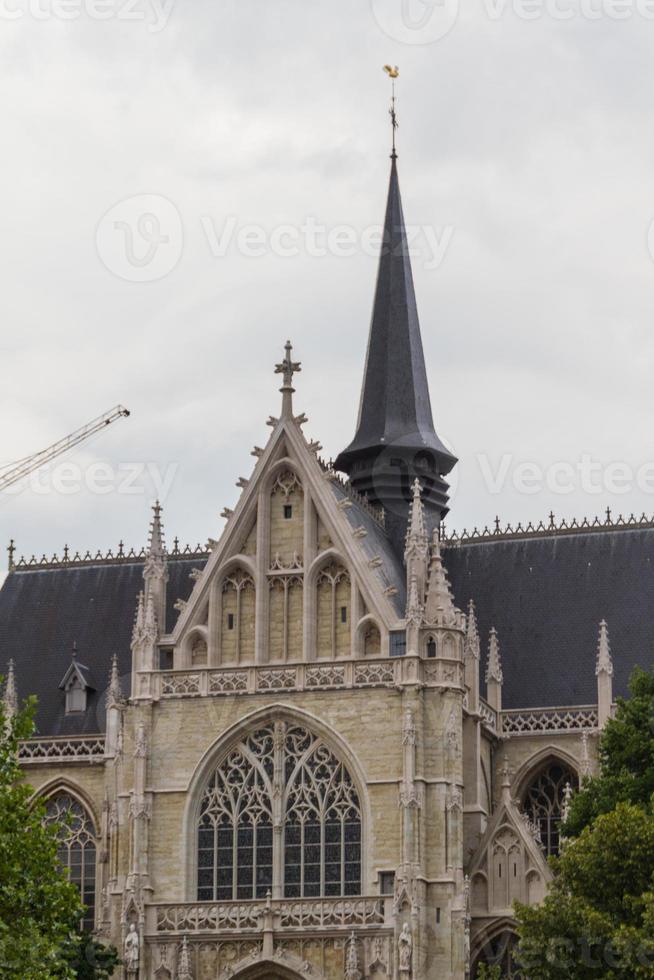 vue sur la ville de bruxelles photo