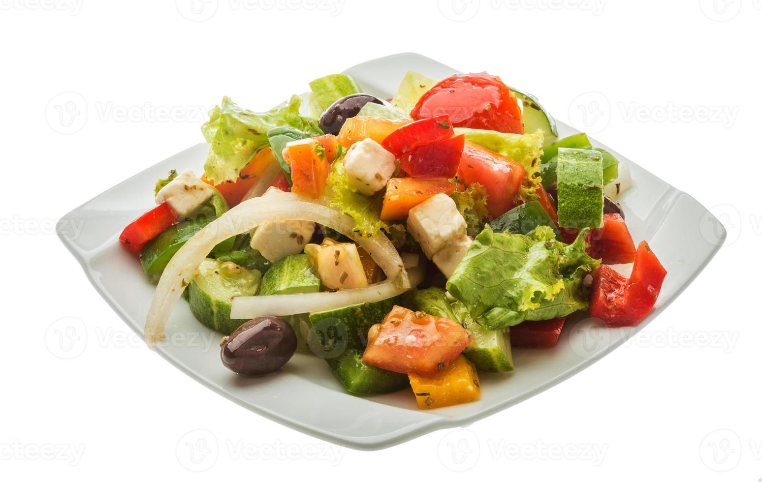 délicieuse salade grecque photo