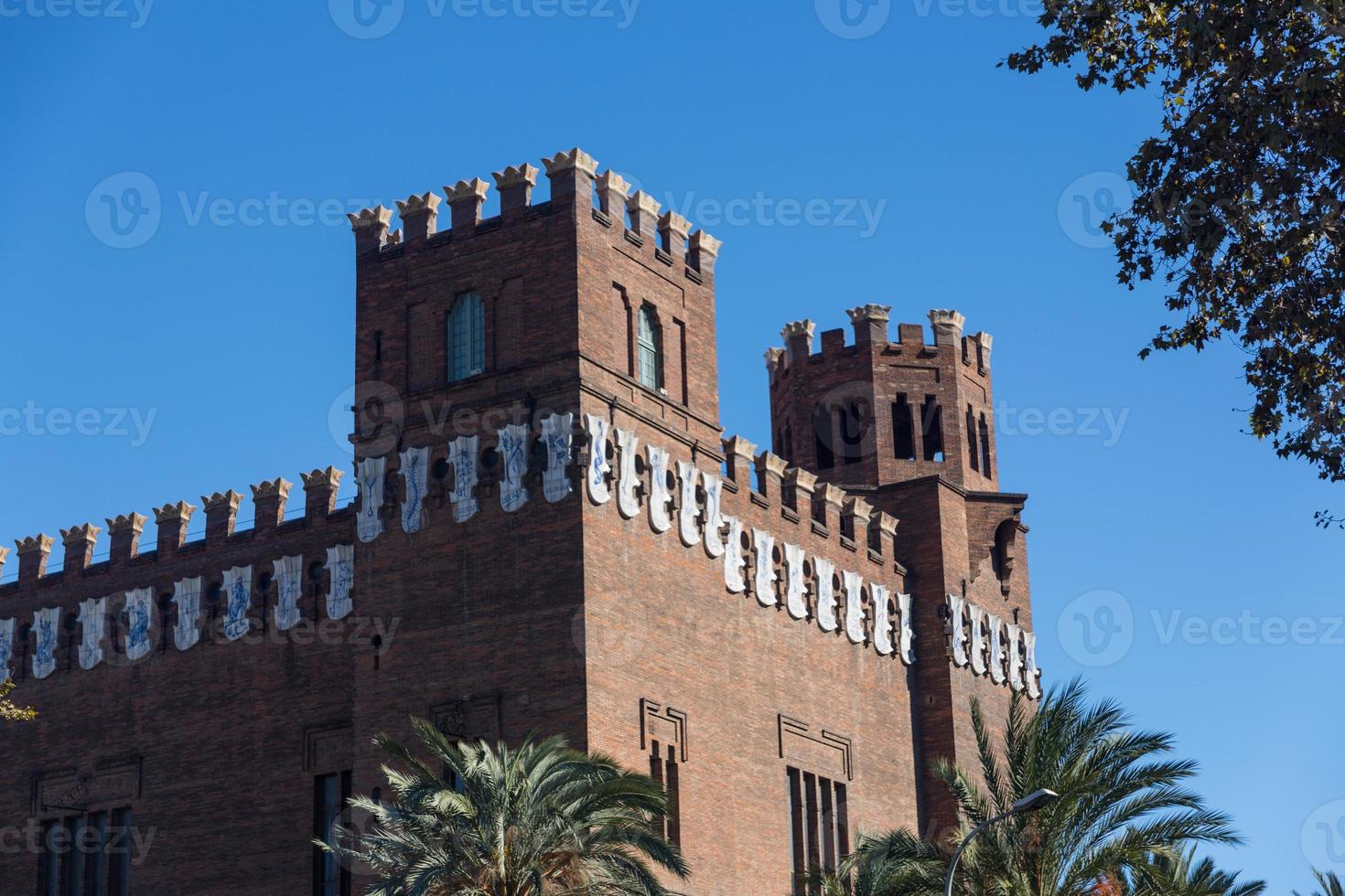 barcelone ciudadela château des trois dragons par domenech i montaner architect photo