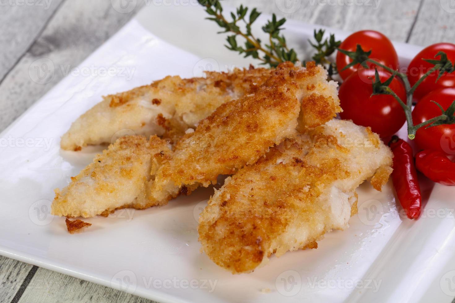 nuggets de poulet rôti photo