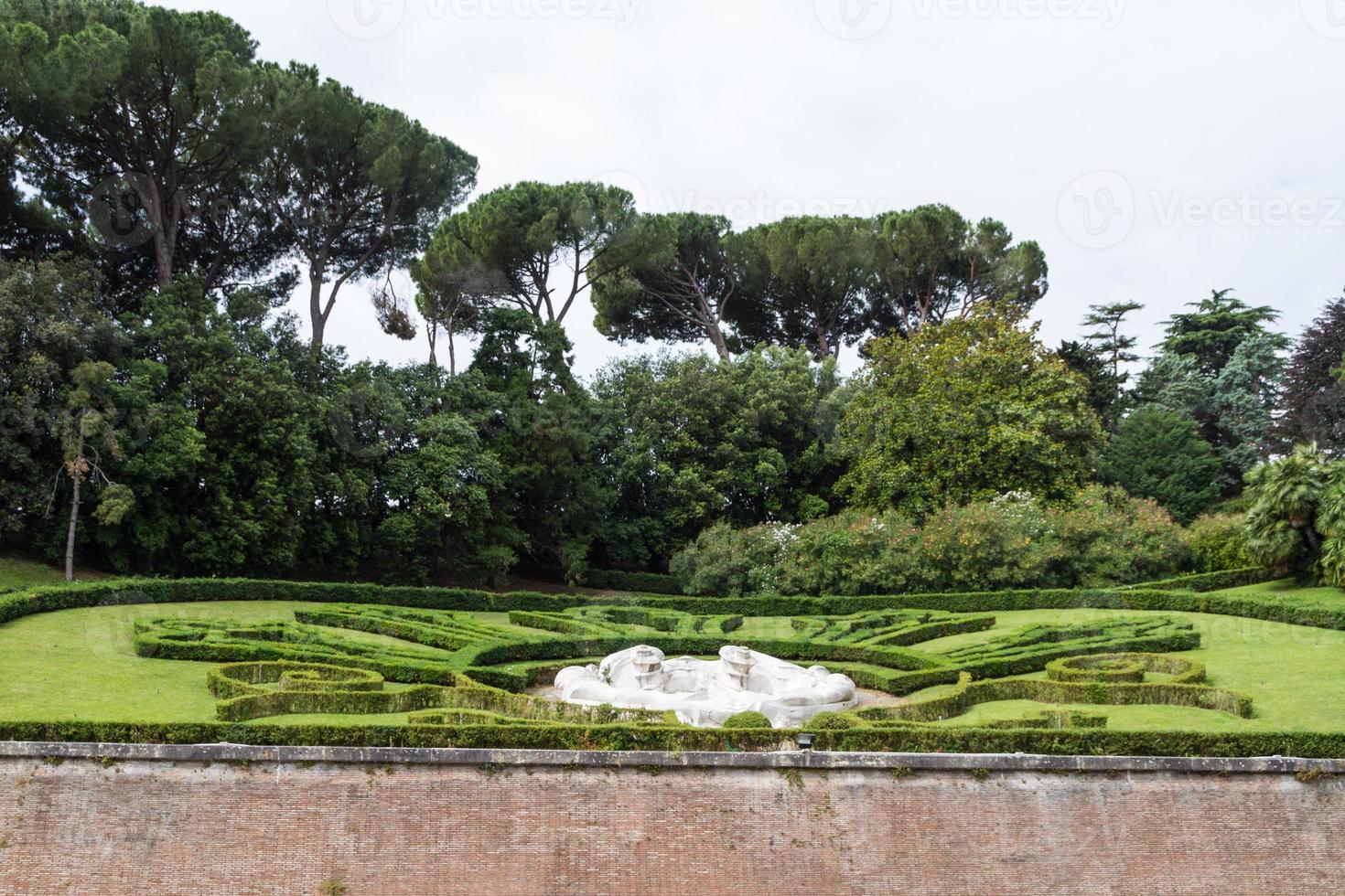 jardins du vatican, rome photo