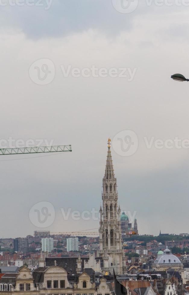 vue sur la ville de bruxelles photo