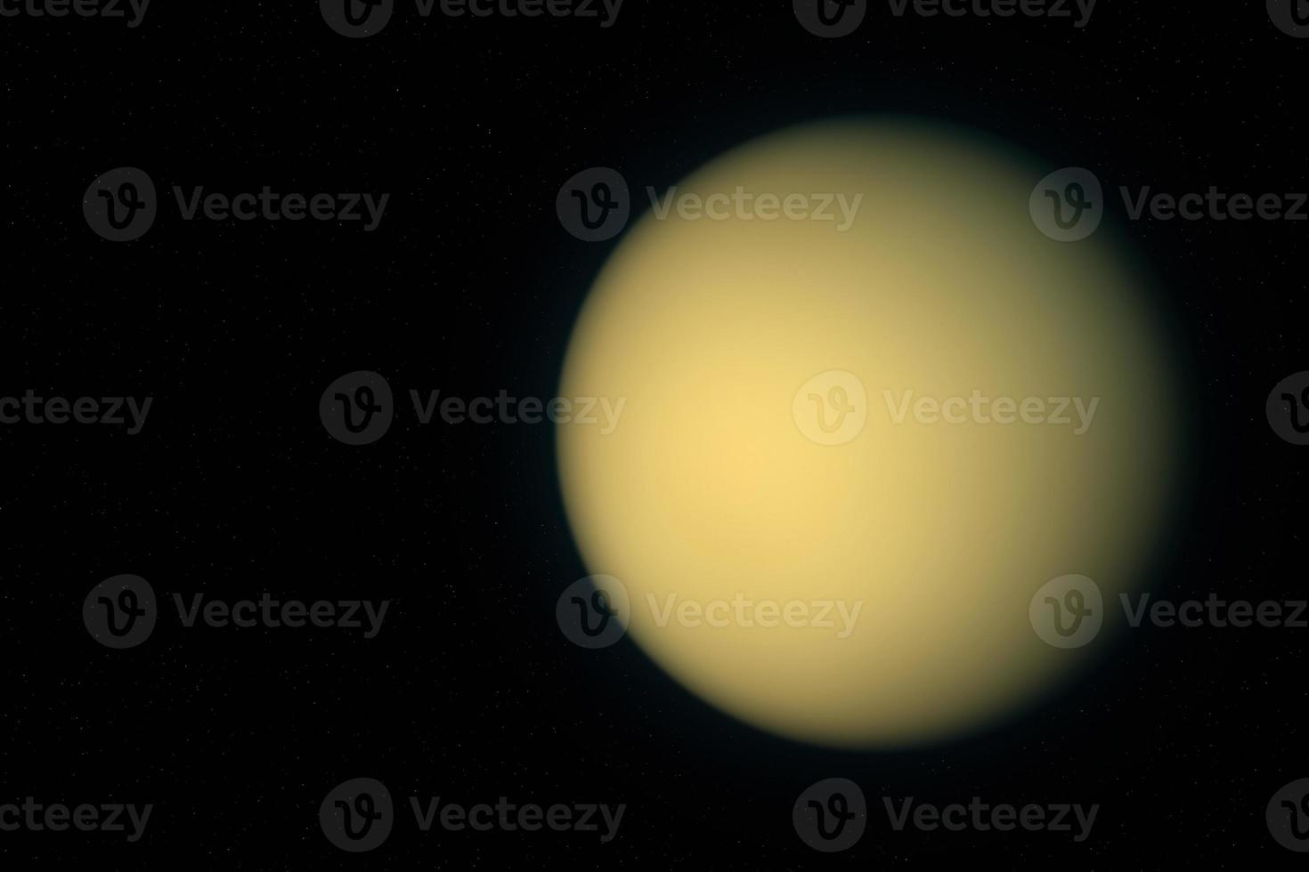 titan, la lune de saturne - système solaire photo