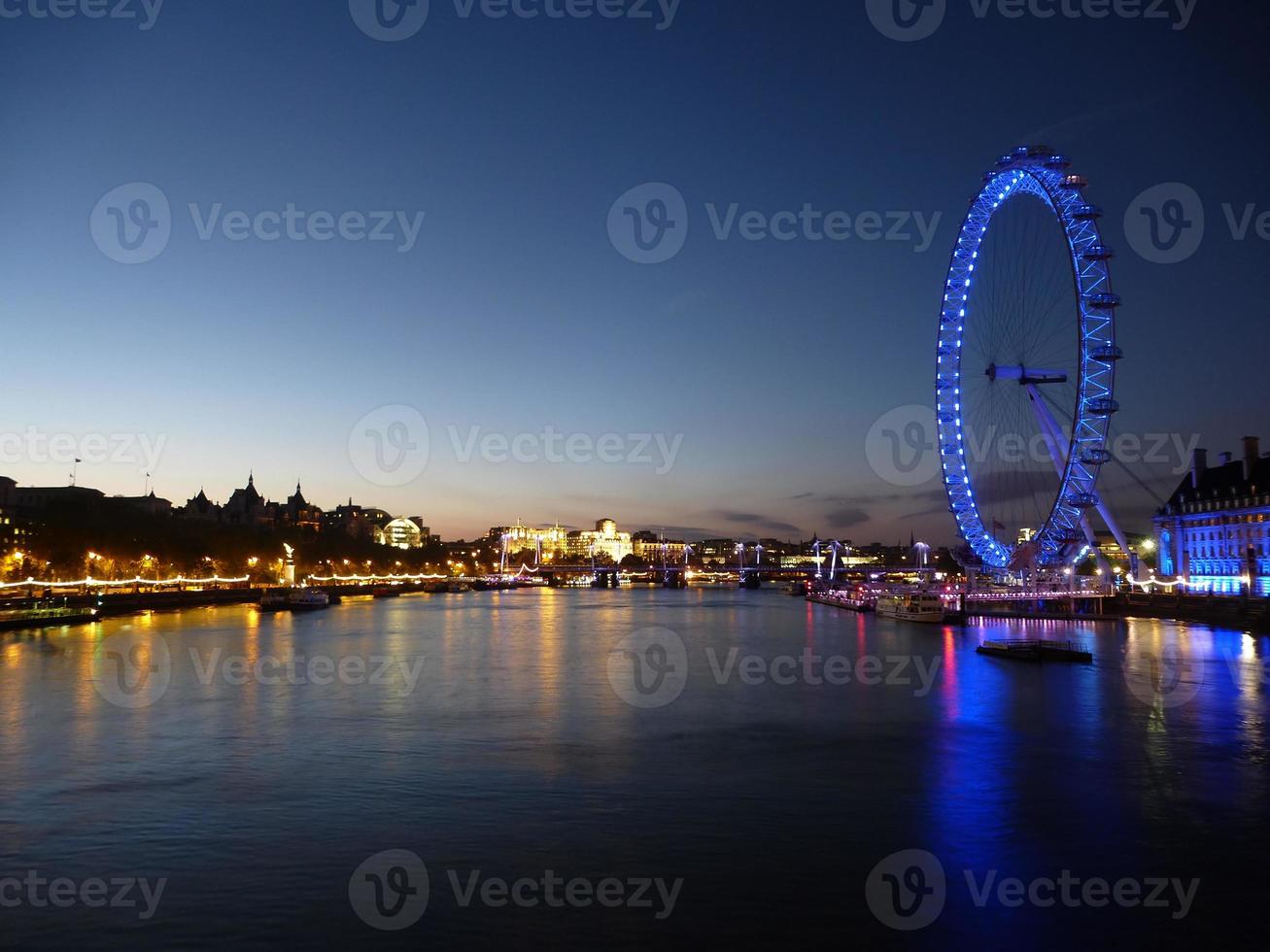 Londres au coucher du soleil photo