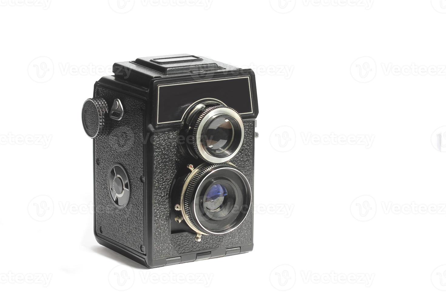 appareil photo vintage amateur moyen format miroir à double lentille