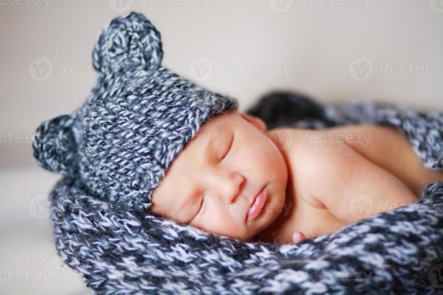adorable bébé nouveau-né photo