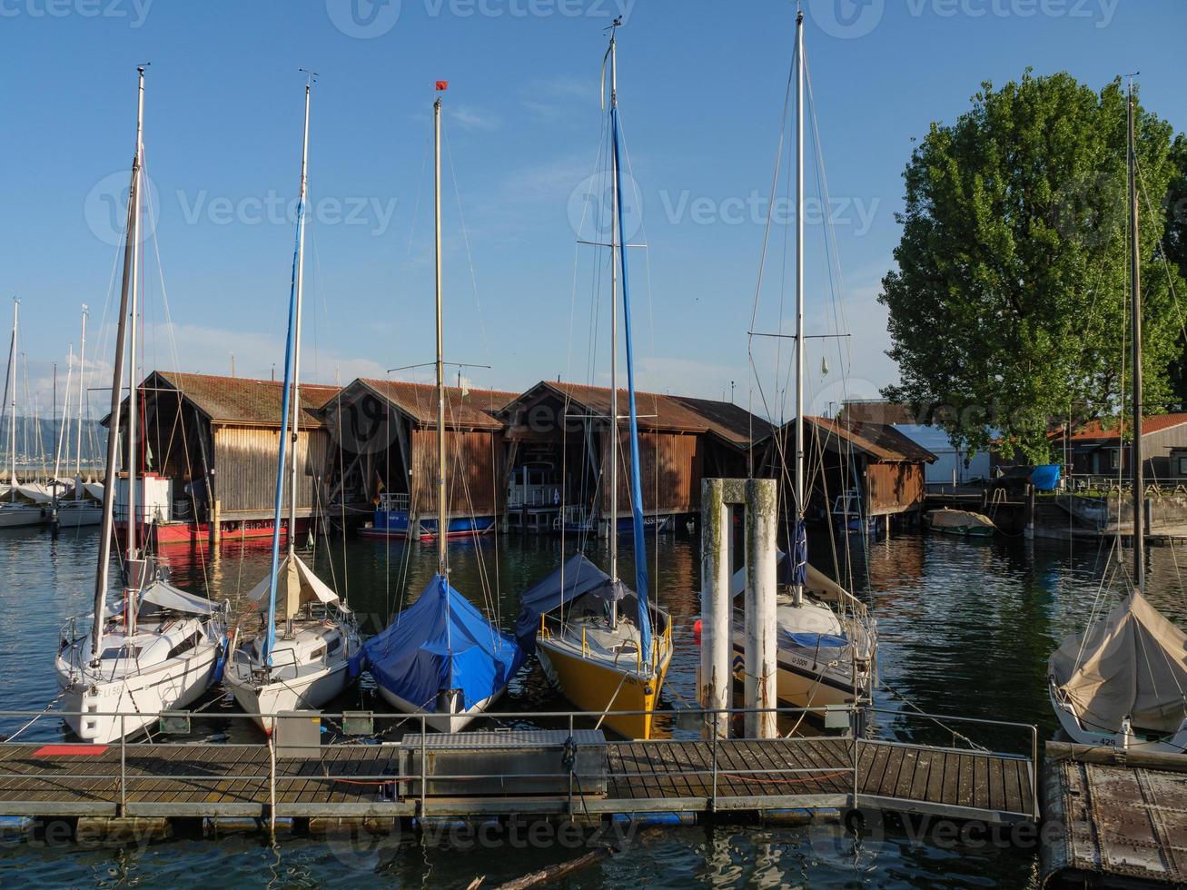 lindau et bregenz au bord du lac de constance photo