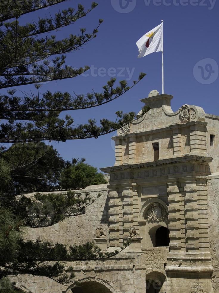 la vieille ville de mdina à malte photo