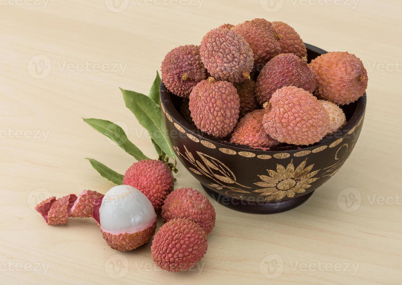 fruits tropicaux - litchi photo