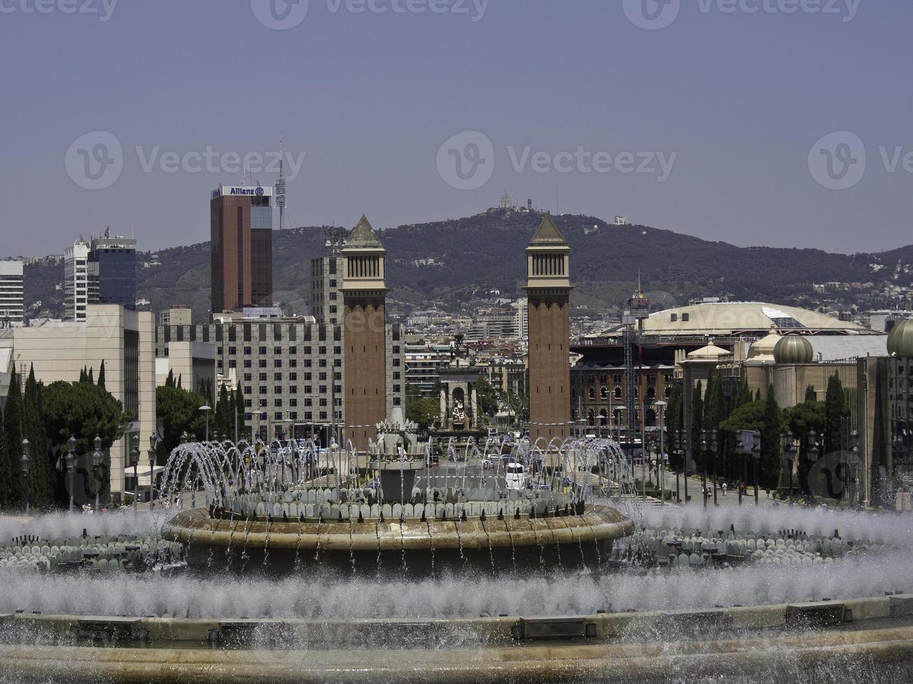 la ville de barcelone en espagne photo