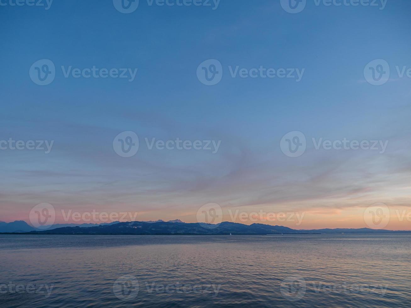 lindau au bord du lac de constance en allemagne photo